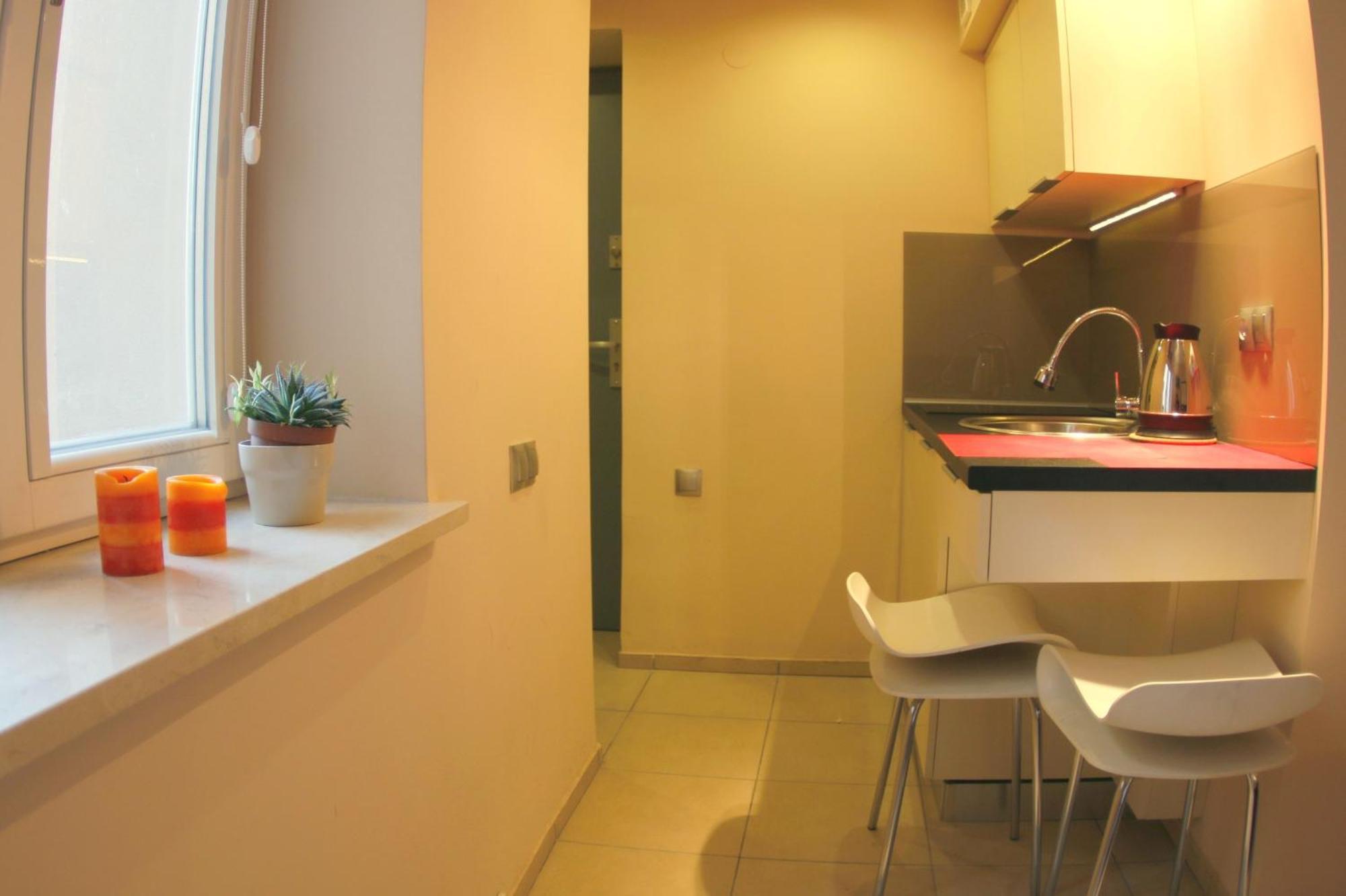 Mirror Pink Studio Apartment Krakow Room photo